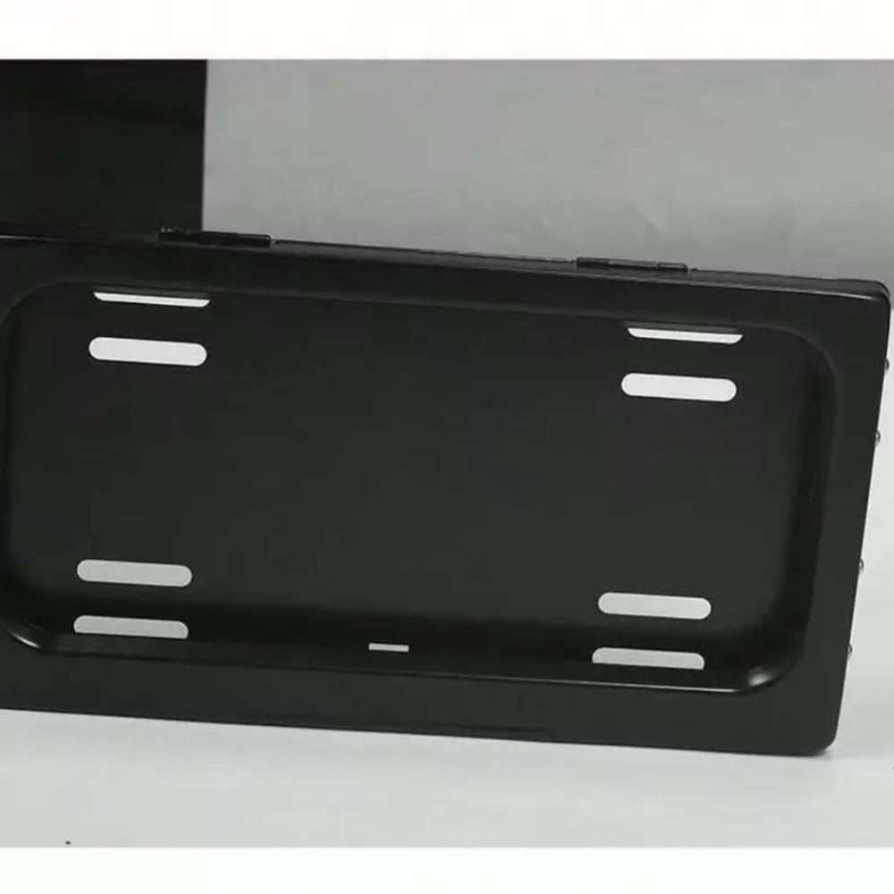 2pc License Plate Shutter Frame - Picture 5 of 16